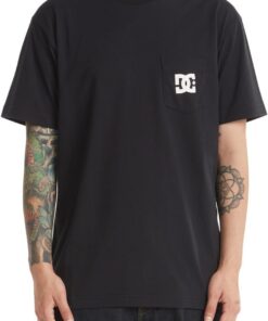 Dcshoes DC Star Pocket - Camiseta con Bolsillo para Hombre