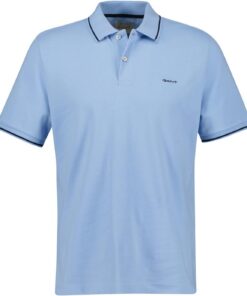 GANT Tipping SS Pique Polo Camisa de Polo Hombre (Pack de 1)
