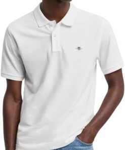 GANT Reg Emb Archive Shield Polo Camisa de Polo Hombre (Pack de 1)