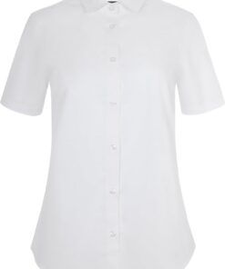 Velilla 405018S; Camisa manga corta stretch mujer; Color Negro; Talla 2XL