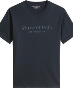 Marc OߴPolo Hombre Camiseta de Punto de algodón orgánico con Cuello Redondo