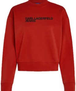 Karl Lagerfeld Jeans Mujer Regular Essential Logo Sweatshirt