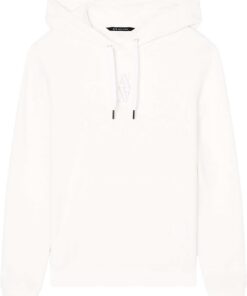 Armani Exchange Cuffed Sleeve Front Tone On Tone Logo Sudadera Mujer (Pack de 1)