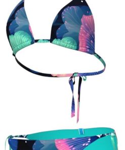 ARENA Women's Water Print Bikini Triangle Bañador de Dos Piezas Mujer