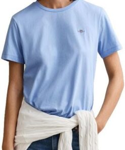 GANT Reg Shield SS T-Shirt Camiseta Mujer (Pack de 1)