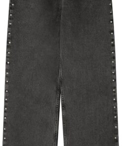 SPRINGFIELD Wide Leg Jeans with Studs - Jeans Mujer