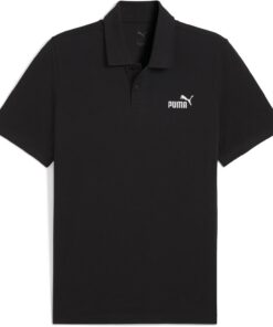 Puma ESS No. 1 Logo Pique Polo Puma Polo de piqué Essentials con Logo n.º 1 Hombre L, New Navy Blue Hombre
