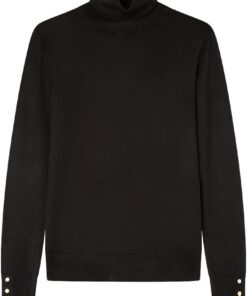 SPRINGFIELD Turtle Neck Viscose and Nylon Sweater Sudadera De Cuello Alto para Mujer