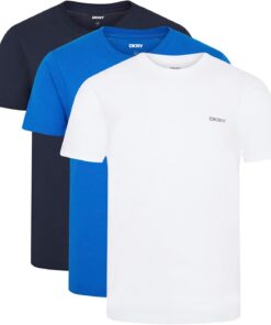 DKNY Giants Camiseta de Hombre Hombre (Pack de 3)