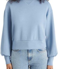 Scotch & Soda Modal Fitted Sweatshirt Sudadera Mujer (Pack de 1)