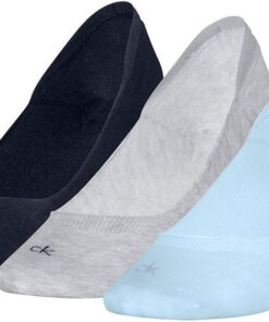 Calvin Klein Footie Low Cut Footie Mujer (Pack de 3)