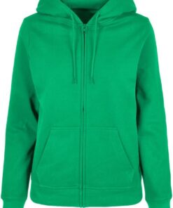 Build Your Brand Bb009-ladies Basic Zip Hoody Sudadera con Capucha Mujer (Pack de 1)