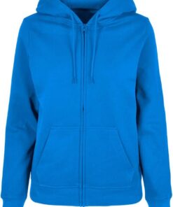 Build Your Brand Bb009-ladies Basic Zip Hoody Sudadera con Capucha Mujer (Pack de 1)