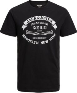 Jack & Jones Jjejeans tee SS O-Neck Noos 23/24 Camiseta Hombre (Pack de 1)