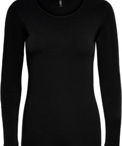Only Onllive Love Life L/S Oneck Top Noos Jrs Camiseta Mujer