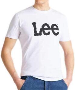 Lee Wobbly Logo Tee Camiseta Hombre (Pack de 1)