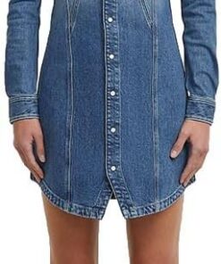 G-Star Pitched Hem Shirt Dress LS Wmn Vestido Informal Mujer