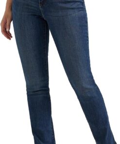 Lee Plus Size Ultra Lux Comfort with Flex Motion Straight Leg Jeans - Vaqueros de Pierna Recta Ultra Lux Comfort con Flex Motion - Mujer