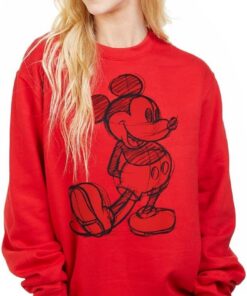 Disney Womens Crew Sweater