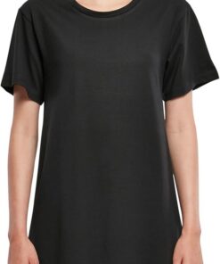BUILD YOUR BRAND - Vestido Tee para Mujeres, Vestido para Mujeres, disponible en muchos colores y tallas de XS a 5XL