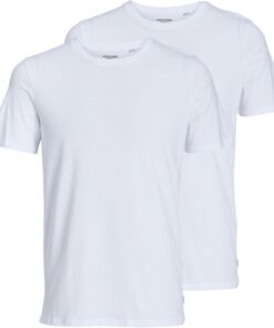 JACK & JONES T-Shirt 2-Pack Plain O-Neck T-Shirt