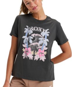 Roxy Oceanregular Poster Camiseta Mujer (Pack de 1)