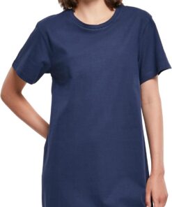 BUILD YOUR BRAND - Vestido Tee para Mujeres, Vestido para Mujeres, disponible en muchos colores y tallas de XS a 5XL