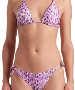 ARENA Women's Water Print Bikini Triangle Bañador de Dos Piezas Mujer