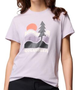 Columbia Ruby Springs Graphic Fitted Short Sleeve Camiseta de Manga Corta Mujer (Pack de 1)