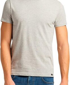 Lee Twin Pack Crew Camisetas Hombre (Pack de 2)