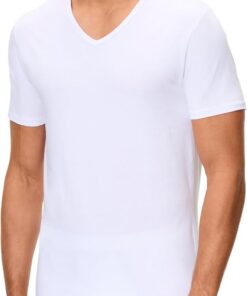 Abanderado Camiseta de Manga Corta Cuello Pico con tecnología termorreguladora Regul'activ Hombre x1
