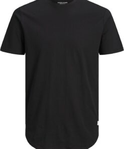 JACK & JONES Camiseta básica de Manga Corta Hombre de Talla Grande Cuello Redondo JJENOA