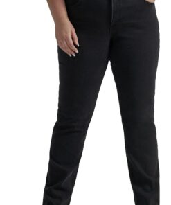 Lee Plus Size Ultra Lux Comfort with Flex Motion Straight Leg Jeans - Vaqueros de Pierna Recta Ultra Lux Comfort con Flex Motion - Mujer