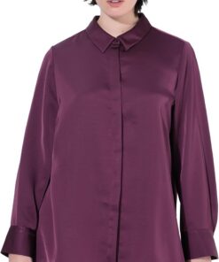 Ulla Popken Mujer Blusa Camisera