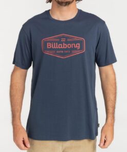 Billabong Trademark - Camiseta de Manga Corta para Hombre