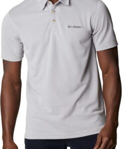 Columbia Nelson Point Polo, Polo Manga Corta para Hombre