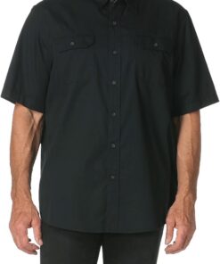 Wrangler Authentics Camisa Tejida Clásica de Manga Corta Camisa Tejida clásica de Manga Corta Hombre