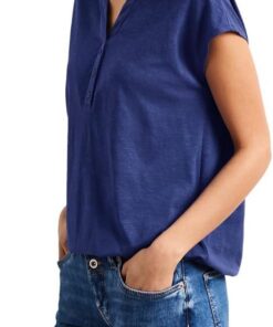 Street One 3230081 Camiseta en Color Liso Mujer (Pack de 1)