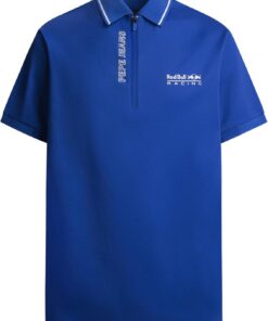 Red Bull Racing X Pepe Jeans RBR Sports Zip Placket Polo Polo Hombre (Pack de 1)