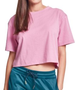 Urban Classics Ladies Short Oversized tee Mujer Camiseta Negro 100% algodón Regular
