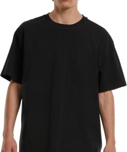 Build Your Brand Organic Heavy Oversize tee Camiseta Hombre (Pack de 1)
