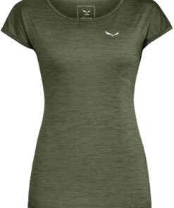 SALEWA Puez Melange Dry W S/S tee T-Shirt, Mujer