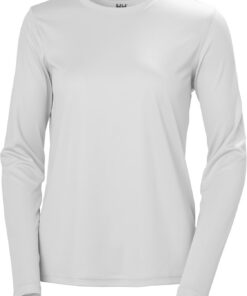 Helly Hansen W HH Tech Crew LS 2.0 Camiseta Mujer (Pack de 1)