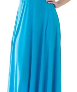 Mujeres Falda Larga de Cóctel Vestido de Noche Dama de Honor Elegante Sin Respaldo Casual Sexy Cuello en V Ropa de Fiesta Verano Sin Mangas S-XL