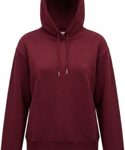 Calvin Klein Hoodie Mujer Monogram Terry con Logotipo