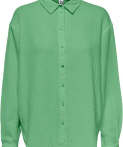 JDY Jdytheis L/S Camiseta Holgada Wvn Noos Camisa para Mujer | Camiseta