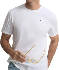 SILBON Camiseta Minilogo Manga Corta para Hombre