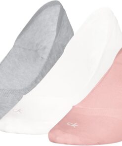 Calvin Klein Footie Low Cut Footie Mujer (Pack de 3)
