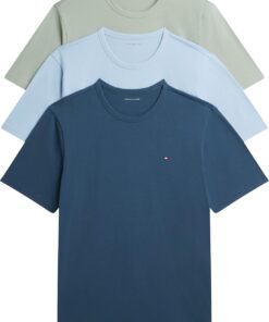 Tommy Hilfiger 3p SS tee Um0um03870 Camiseta S/S Hombre (Pack de 1)