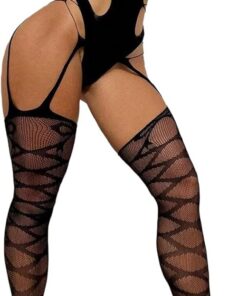 Buitifo Body de malla para mujer,lencería para mujer | talla grande,sin entrepierna,sexy,ropa de dormir suave,Elásticas,Curvy Bodis,lingerie mujer conjunto,Una Pieza